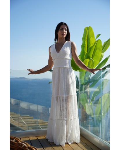 Maxi resort dress by Versace